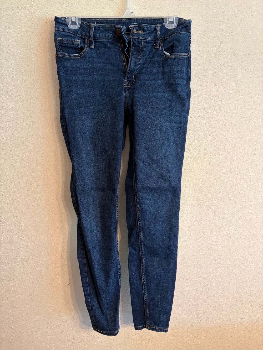 Old Navy Women's Denim Skinny Jeans in Dark Indigo